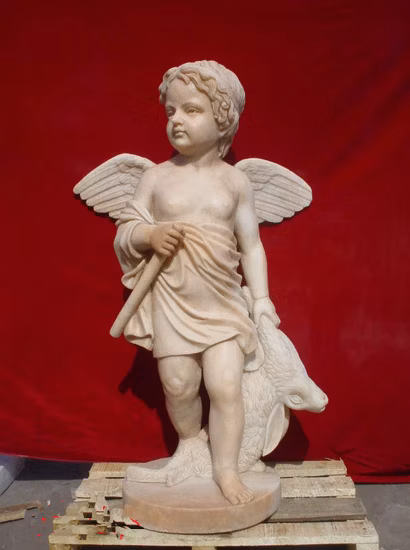 David-Marmor-Skulptur in Lebensgröße für die Gartendekoration